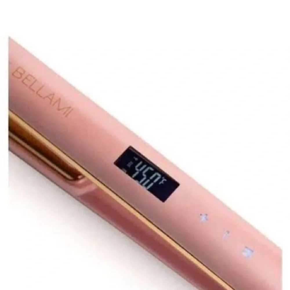 AMREZY x BELLAMI Limited Edition Pink Professional Flat Iron — NEW, SEALED 💕